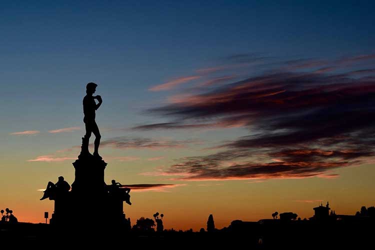 David statue in Piazzale Michelangelo